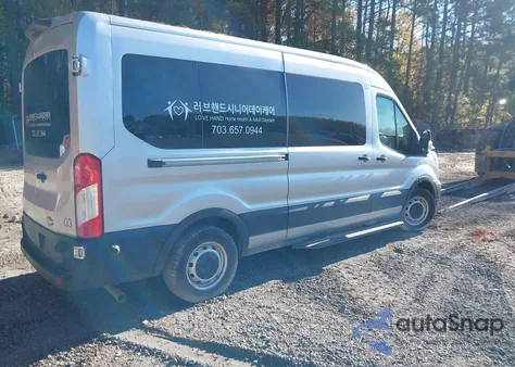 2020 Ford Transit-350 Passenger Van Xl from USA, damaged, VIN 1FBAX2C85LKA12493